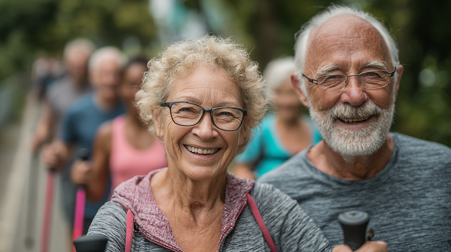 Starsza kobieta medytująca w spokojnym otoczeniu
