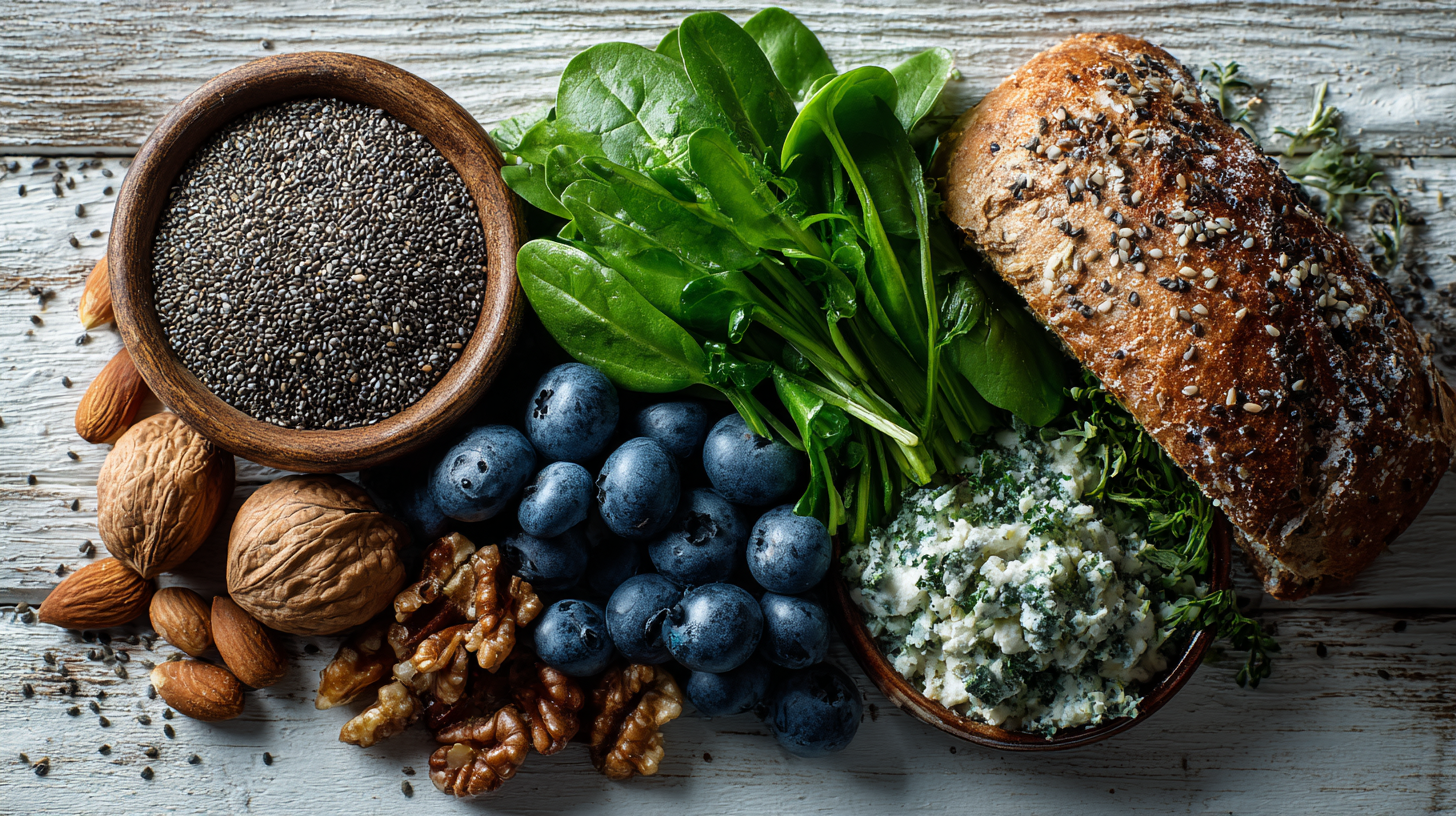 Zdrowe produkty dla diabetyków - warzywa, orzechy, ryby